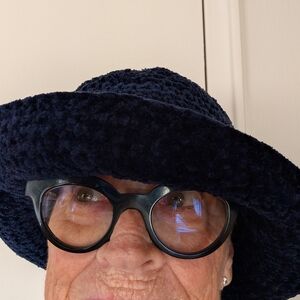 Elegant Navy Women's Hat